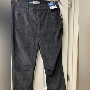BNWT- OLD NAVY VELVET WITH A LITTLE STRETCH PANTS.